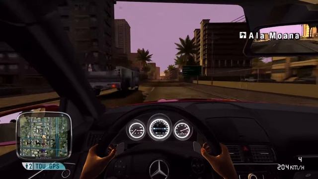 TDU Mercedes C63 AMG W204 DECAT Sound Mod смотреть онлайн