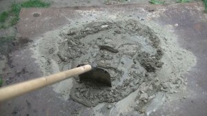 Как замесить цементно-песчаный раствор на плоскости. Армянский замес.