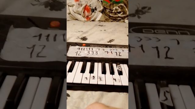 Как сыграть куклу Колдуна на пианино смотреть онлайн