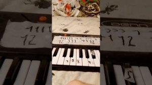 Как сыграть куклу Колдуна на пианино