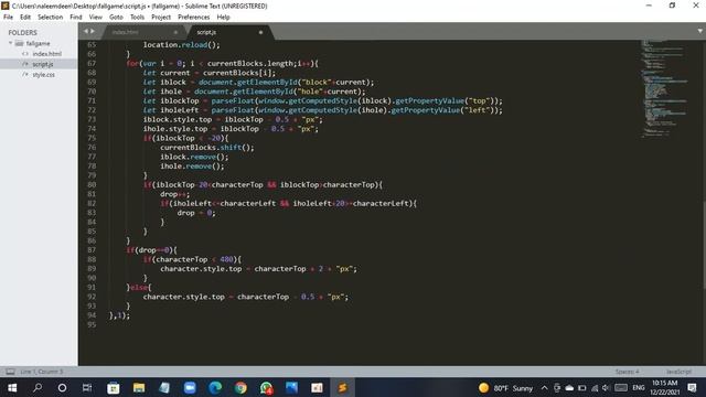 very simple JavaScript game || just code and games || very simple смотреть онлайн
