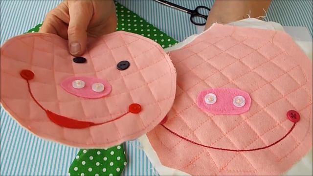 DIY.Подарок ПРИХВАТКА ПОРОСЕНОК. Символ 2019 года смотреть онлайн