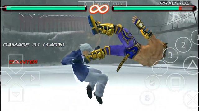 Lee Chaolan CH B4 Combo | TEKKEN 6 PPSSPP ANDROID OFFLINE смотреть онлайн