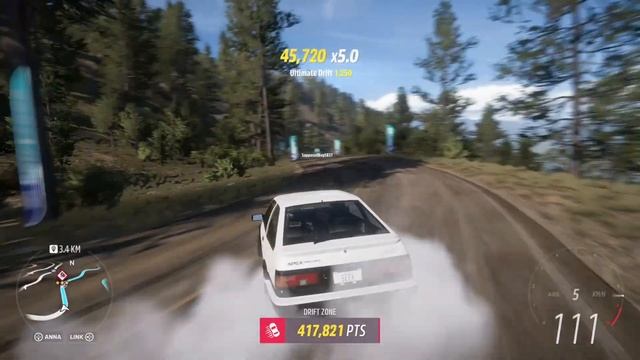 Forza Horizon 5 - Toyota Trueno Drift w/ players смотреть онлайн