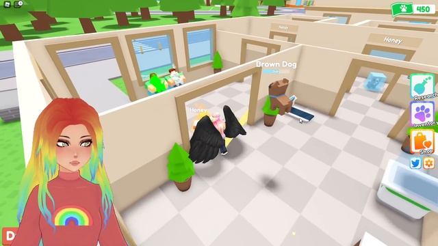 СТАЛА ВЕТЕРИНАРОМ И СПАСЛА ВСЕХ ЖИВОТНЫХ! Roblox Vet Tycoon смотреть онлайн