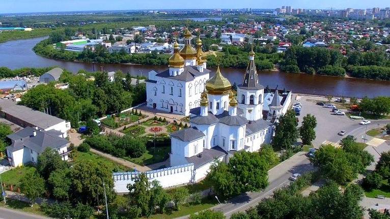 Тюмень. Свято-Троицкий монастырь смотреть онлайн