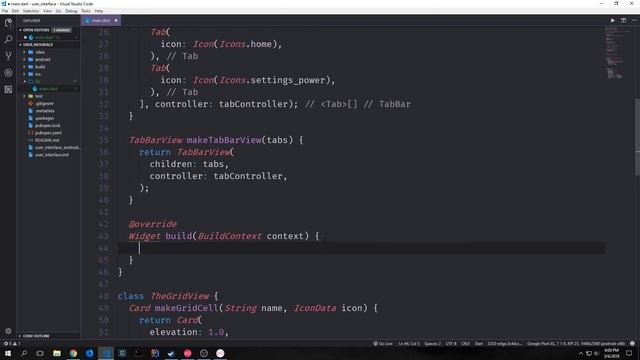 Using GridView, Tabs, and Steppers in Dart's Flutter Framework смотреть онлайн