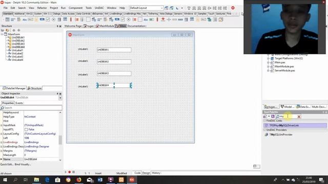 Database Delphi Menggunakan UNIDAC смотреть онлайн