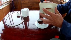 Вентилятор для коптильни.  The fan for the smoker.