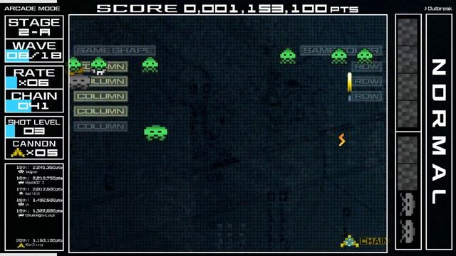 Space Invaders Extreme Part 1 | EXTREME SPACE INVADERS POWER COLORS | Game | Gameplay смотреть онлайн