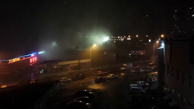 Пожар в Митино Темпл Бар Урюк, Митинская ул. 41 смотреть онлайн