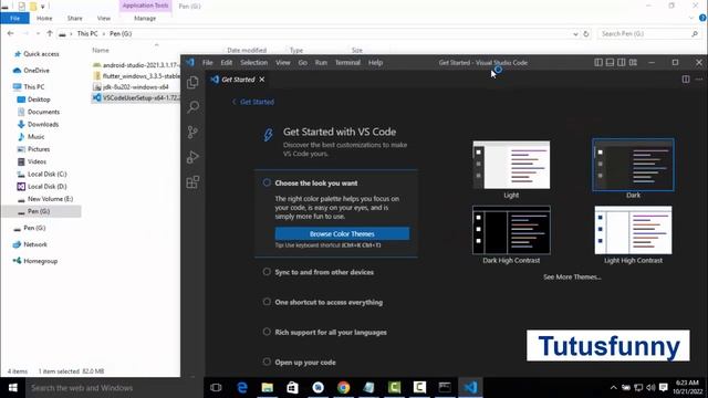 How to Flutter set up to VS CODE editor смотреть онлайн