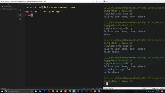 Python 3 Tutorial for Beginners #6 - Standard Input смотреть онлайн