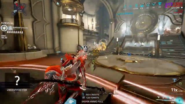 Warframe - 2billion eclipse WISP contagion hit😱 😁 смотреть онлайн
