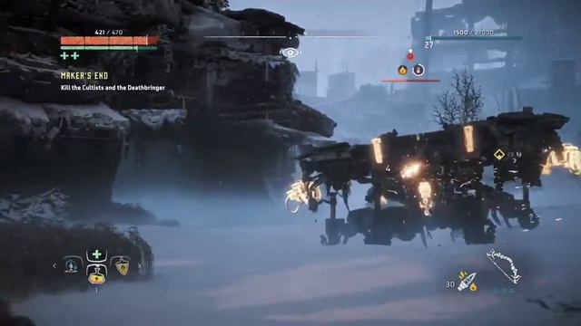 Horizon Zero Dawn Playthrough pt32 - Deathbringer Showdown! Elisabet's Background/Ted Faro's Office смотреть онлайн