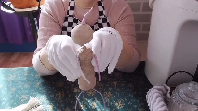 Мои куклы. Мастерю волосы из шерсти