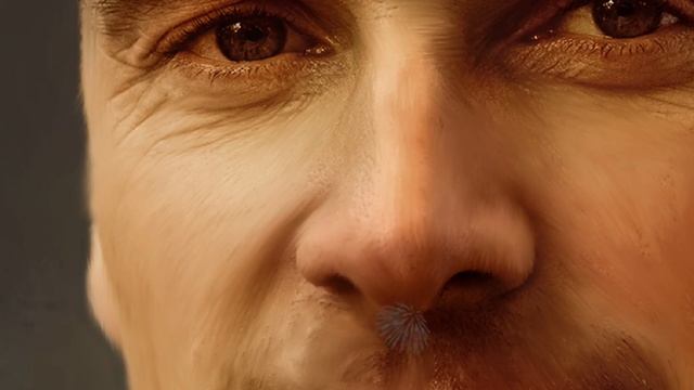 Michael Fassbender photoshop oil painting with cracked paint effect смотреть онлайн