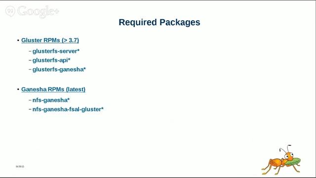 NFS-Ganesha support for GlusterFS : Feature presentation and Demo смотреть онлайн