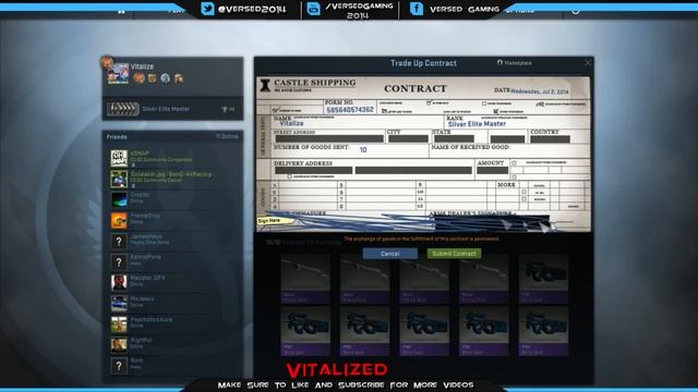 [CS:GO] Trade Up Contract #1: Deagle Cobalt Disruption смотреть онлайн