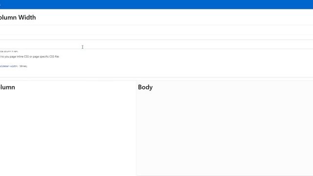 Oracle APEX - Left Column Width смотреть онлайн