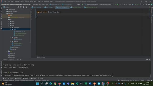 NestJS Login And Registration (JWT And Password Hashing) | NestJS & Angular | Task Management App 0