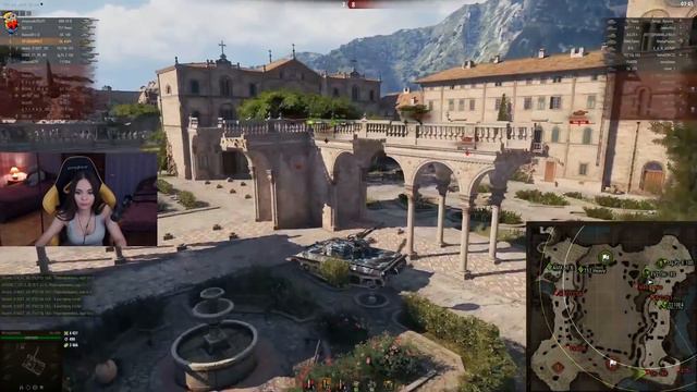 ЭТА ДЕВЧОНКА ИГРАЕТ ЛУЧШЕ ТЕБЯ И 95% ИГРОКОВ В WORLD OF TANKS! смотреть онлайн