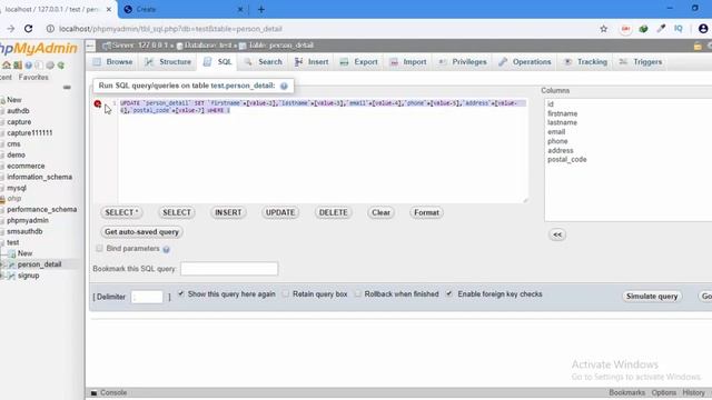 MySQLi PHP CRUD Using OOP PHP Tutorial Part-2 Update and Delete смотреть онлайн