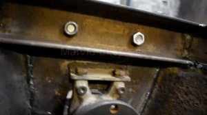 Самодельный минитрактор переломка на рессорах перед! 4х4 Minitraktor fracture.