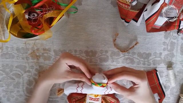 КУКЛА "МАСЛЕНИЦА" ИЗ ЛЫКА/СОЛОМЫ своими руками/ Масленичный хоровод/ Ленточная карусель смотреть онлайн