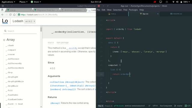 Diretivas Embarcadas no Vue 2.0 parte #6 смотреть онлайн