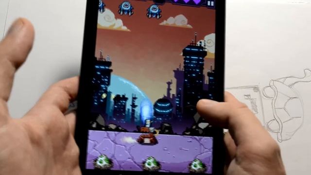 Обзор 8 bit Android игр: SlamBots; SquareEscape; VelociSpider Zero; Fist Face Fight смотреть онлайн