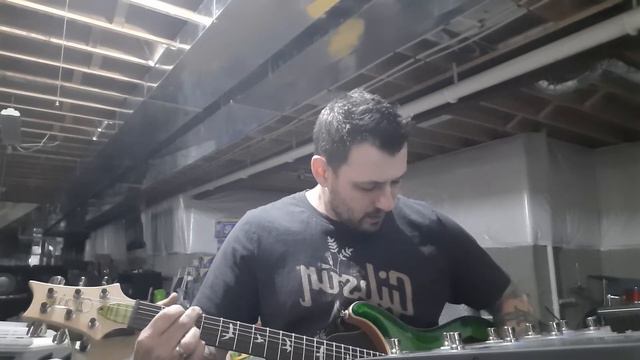 Graphtech Ghost Piezo Saddles and Acousti-phonic Preamp demo video in 2021 PRS ce24 semi hollow. смотреть онлайн