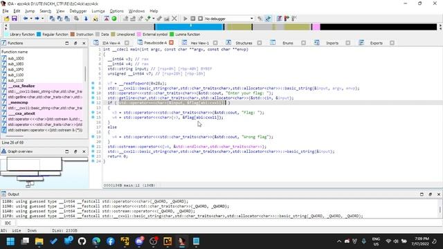 Giải RE EzCr4ck CTF HCMUTE, hướng dẫn các công cụ cơ bản | CTF HCMUTE смотреть онлайн