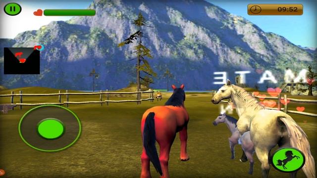 Virtual Wild Horse Family Sim : Animal Horse Games смотреть онлайн