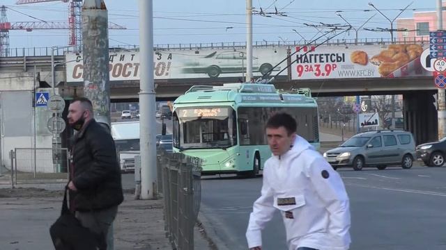 Троллейбус БКМ 32100D (№ 5018) 2 маршрут смотреть онлайн