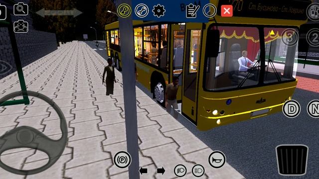 поездка на МАЗ 107.485 2011                PROTON bus simulator