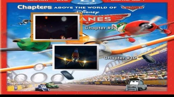 From Above The World Of Cars Disney Planes (2013) DVD Menu Walkthrough 2019
