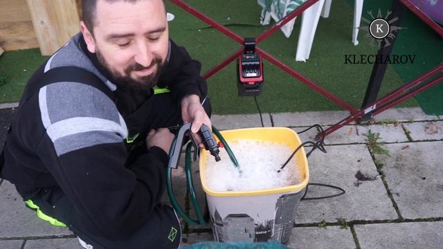 Parkside Akku-Regenfasspumpe PRPA 20Li-A1. Парксайд Акумулаторна помпа за вода 20в.