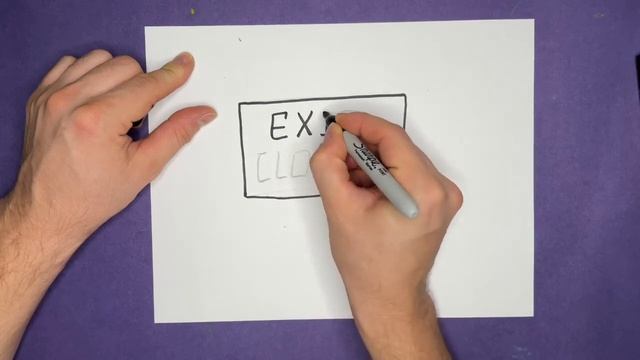 Как нарисовать Американский Дорожный Знак - Exit Closed / Painting for kids смотреть онлайн
