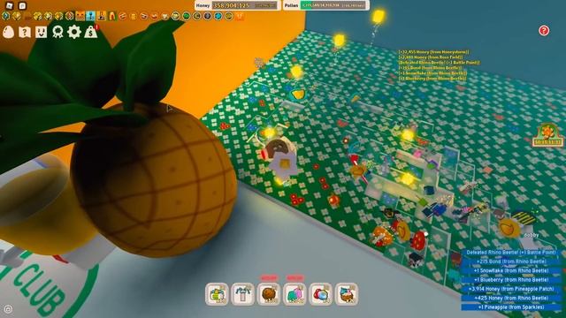 Как пройти все BeeSmas квесты в Bee Swarm Simulator смотреть онлайн