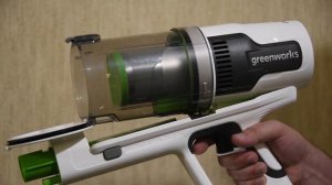 Вертикальный пылесос Greenworks G24SVK4D (обзор + тест)
