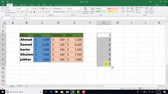 Ms.Excel Home tab смотреть онлайн