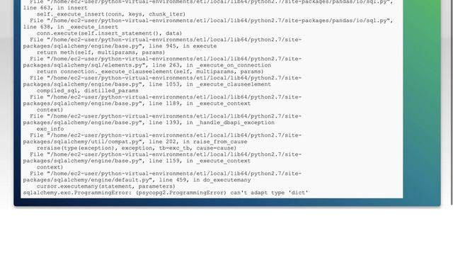 Writing JSON column to Postgres using Pandas .to_sql смотреть онлайн
