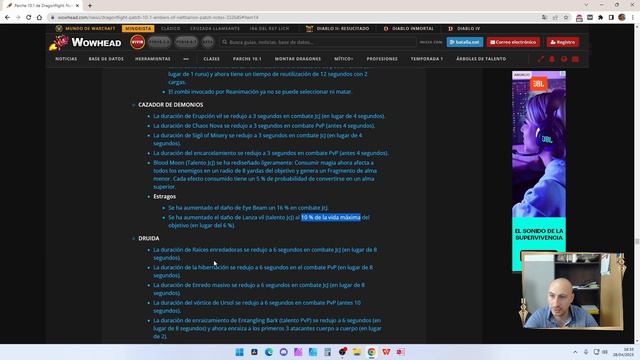 Cambios PARCHE 10.1 CLASES PVP DK DH DRUIDA EVOCADOR CAZADOR | #wow World of Warcraft смотреть онлайн
