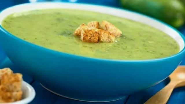 Суп-пюре из кабачков рецепт приготування в описах смотреть онлайн