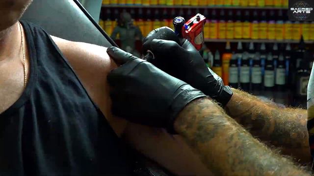 Predator Half Sleeve Tattoo Time Lapse | Sacred Arts Tattoo Bradenton смотреть онлайн