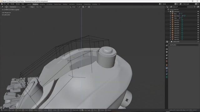 blender 3d modeling timelapse Sci-Fi Robot | Blender 2.9 смотреть онлайн