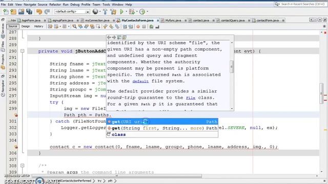 Java - Contact Management System Project In Java With MySQL Step By Step [with source code] Part 21 смотреть онлайн