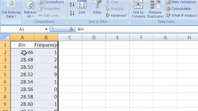 Regester's Using Excel 2007 Tutorial #13: Make a Histogram смотреть онлайн