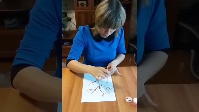 "Цветущая сакура" мастер-класс от А.С.Паздниковой смотреть онлайн